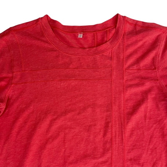 lululemon Promenade Long Sleeve Love Red Sz 12 - Picture 10 of 13
